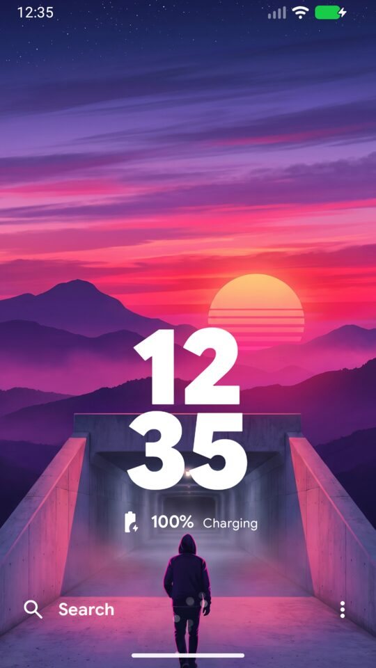 The Anon zone's home screen