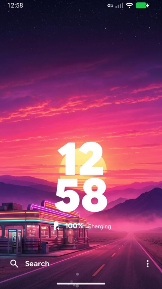 The Cloud zone's home screen